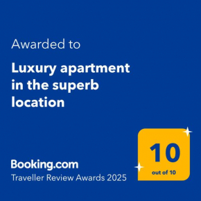 Luxury apartment in the superb location